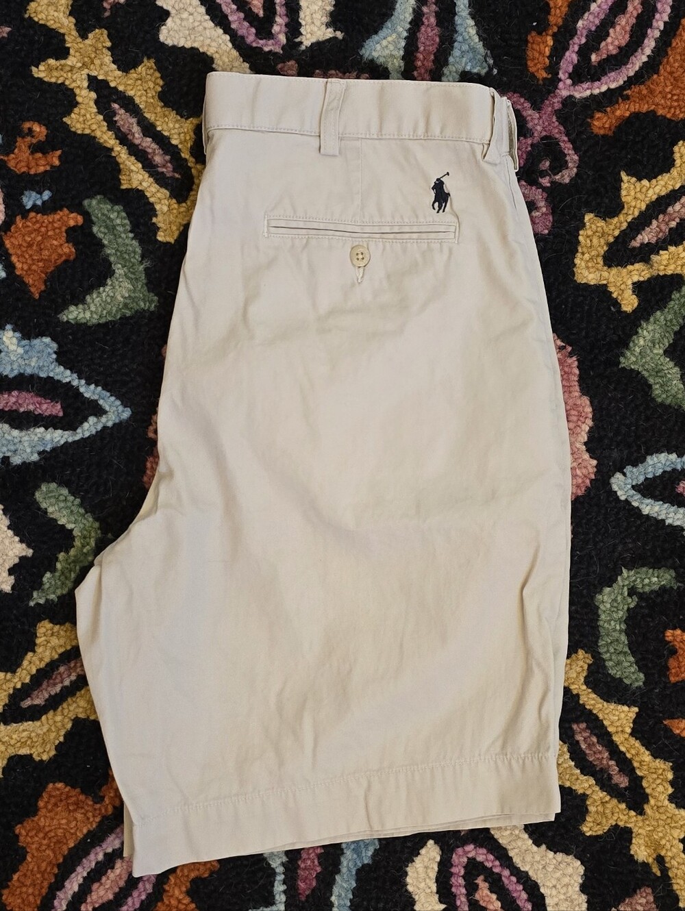🔥🔥Vintage Y2K Polo Ralph Lauren Prospect cream cotton shorts size 34🔥🔥 short